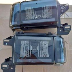 87-91 Ford F-150-F-350/Bronco LED Headlights Faros Calaveras Micas Luces