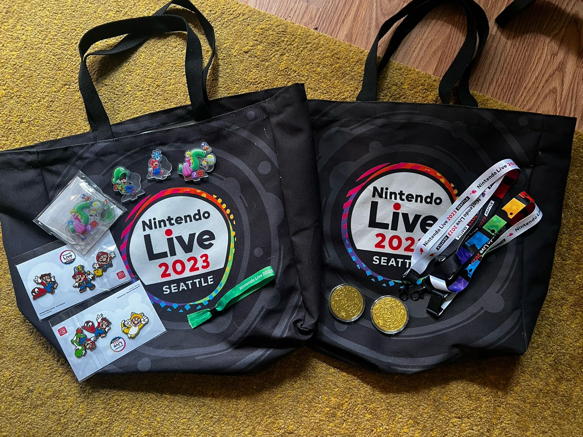 Nintendo Live 2023 Seattle Set Bundle Limited Edition Pax West