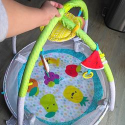 Baby Play Mat with Hanging Toys