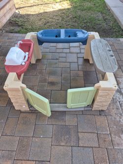 Kids Outdoor BBQ Play Table