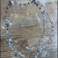 Bridal Halo Tiara - Hair Accessory 