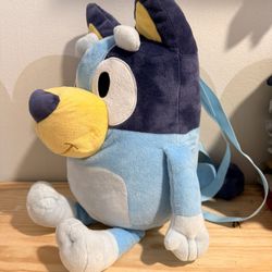 Kids Bluey Plush Backpack