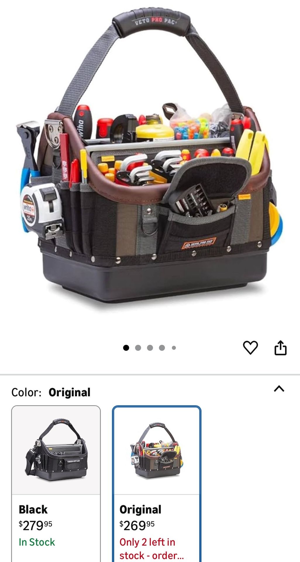Veto Pro Pac OT LC Tool Bag