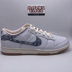 Nike Dunk Low New Americana Washed Denim Sz. 11.5