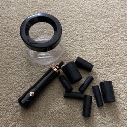 electric makeup brush cleaner, battery operated. 