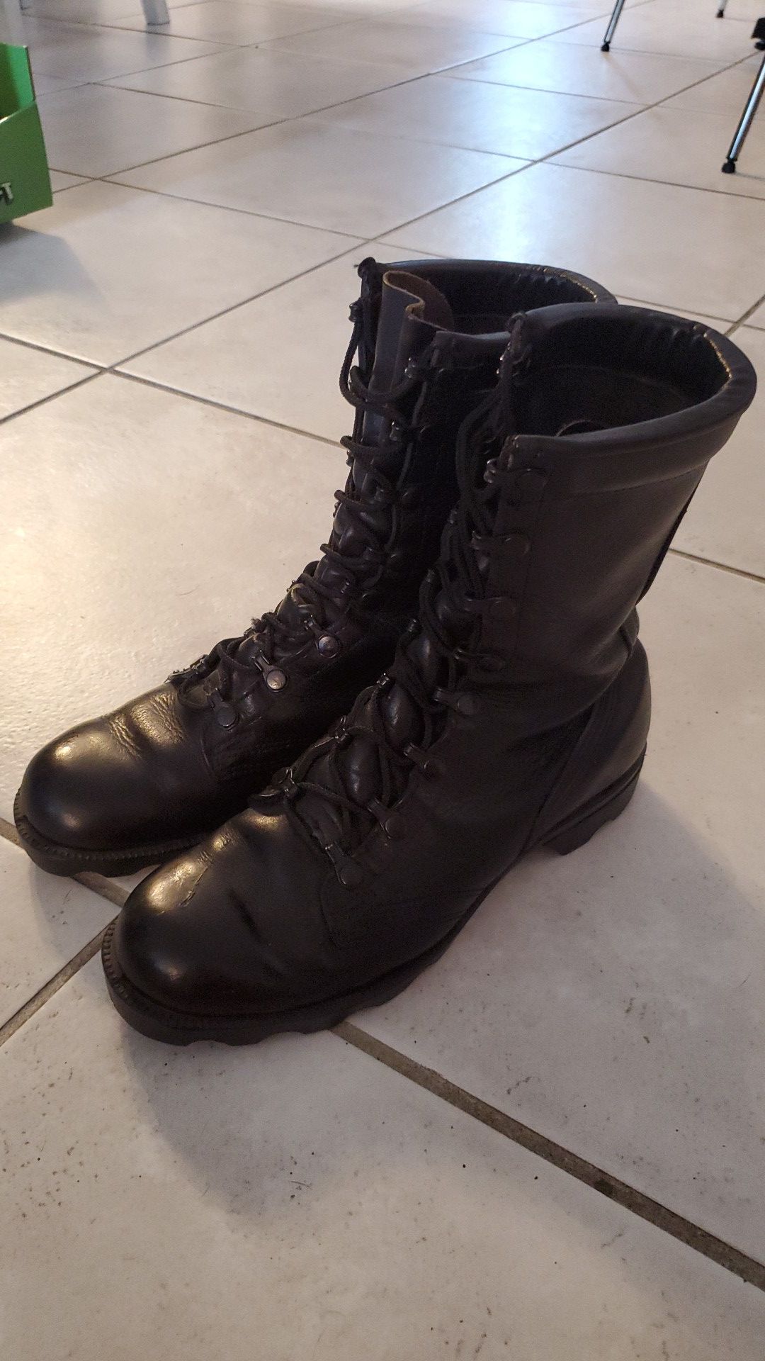 Military Boots Size 6