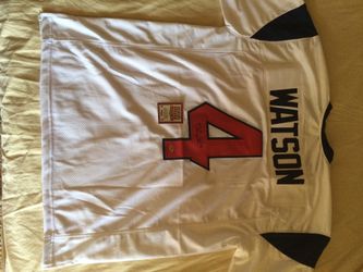 Deshawn Watson Autographed Houston Texans white Jersey with COA
