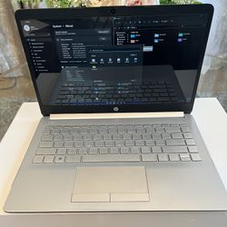  HP Pavilion 14 Laptop Notebook 14" Intel Pentium 120GB SSD 4GB RAM Windows 11 and Office - $79