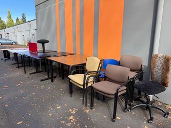 Free Office Furniture! Desks, Chairs, Tables, File Cabinets
