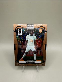 2026 Panini Prizm Fifa World Cup - Yan Diomande #257 Bronze Disco Prizm /175