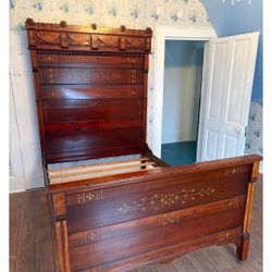 Antique Full Sz Bed