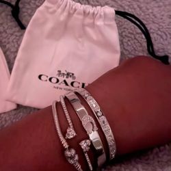 4 New Real Coach Bracelet 
