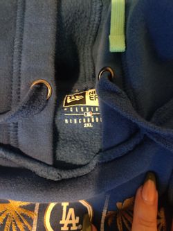 New Era Womens 2X Dodgers Hoodie