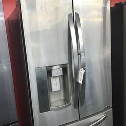 LG 25 Cu Ft Stainless Steel Grab And Go French Door Fridge. 1 year Warranty 