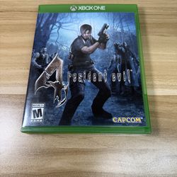 Resident Evil 4 XBOX ONE