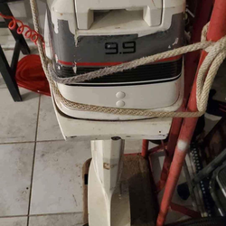 1979 johnson Evinrude 9.9 outboard complete motor clean title 2 owners