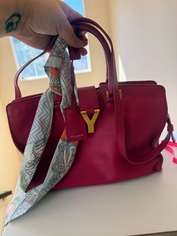 Saint Laurent YSL Leather Handbag