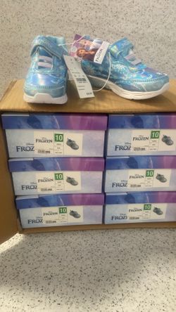 FROZEN SHOES FOR GIRL SIZE 10 ONLY - NEW - LIGHT UP