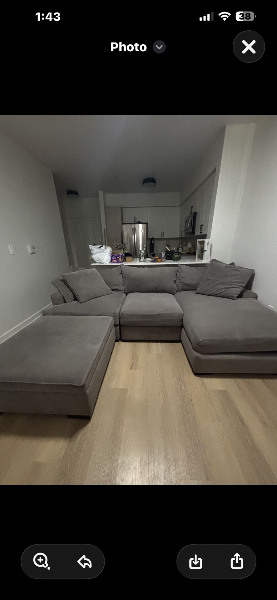 Sofa And Ottoman