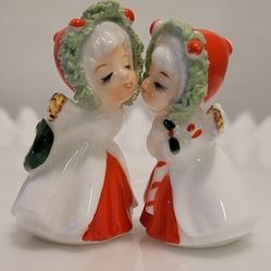 Vintage NAPCOWARE Christmas Kissing Angels