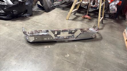 2021 chevy silverafo rear bumper