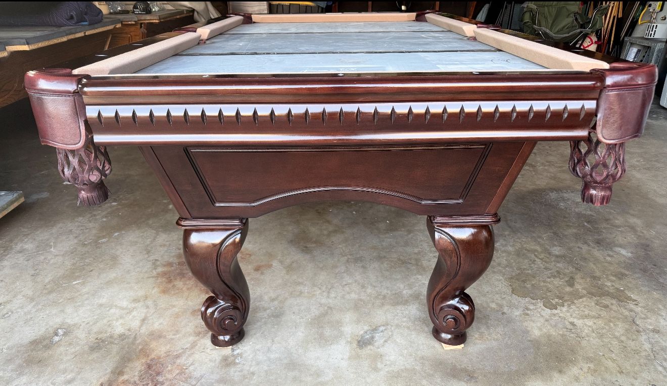 Bar Size Fischer Pool Table 7’ (Free Delivery & Pro Setup) New Felt Any Color + All Accessories