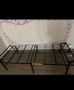twin xl foldable bed frame