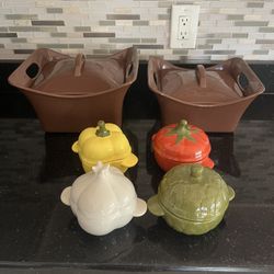 Casserole/Serving Dishes & Martha Stewart Ceramic Dishes