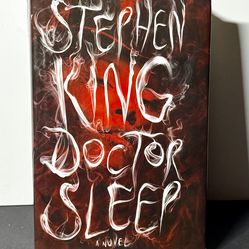Stephen King Doctor Sleep Hardcover First Scribner 2013 Horror Novel Book