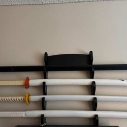 Katanas And Katana rack