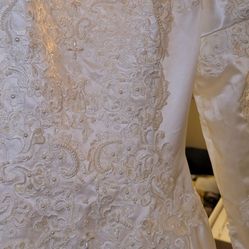 Vintage Gloria Vanderbilt White Wedding Dress