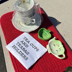 Tea Cups And teacup Holders