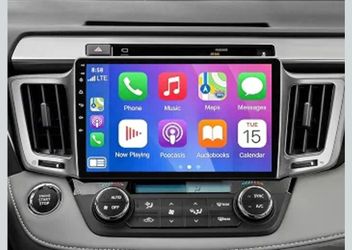 Toyota RAV4 Radio Upgrade 2013-2018: 8-Core 6GB+64GB Car Stereo
with Wireless CarPlay Android Auto - Android 15 Head Unit with 10.2" Touchscreen GPS B