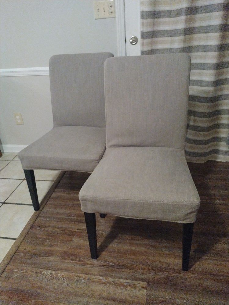 2 Gray Chairs $50.00