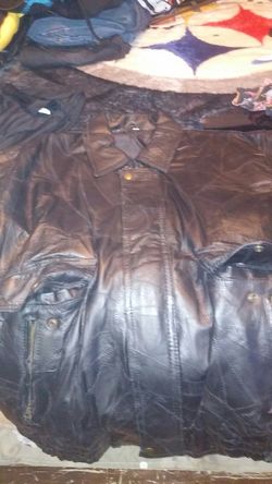 Leather jacket