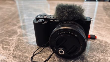 Sony ZV-E10 with kit lens and extras