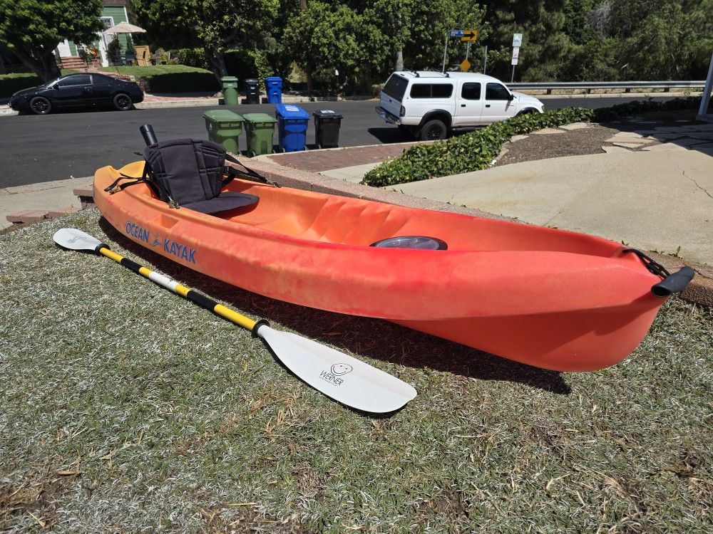 KEA Ocean Kayak youth fishing kayak