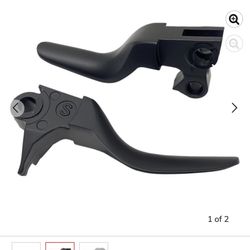 Drag Shorty Leavers/ Imzz All Black Smoked Rear Taillights 