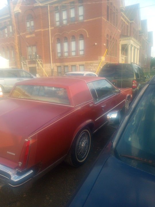 1984 Cadillac Edorado Runs Really Good Inside Is Butifull