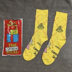 McDonald’s Grinch Yellow Sock 