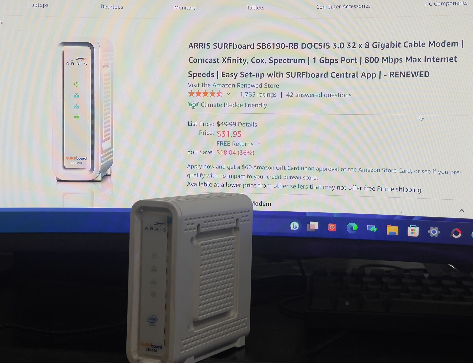 Modem  SB6183-RB