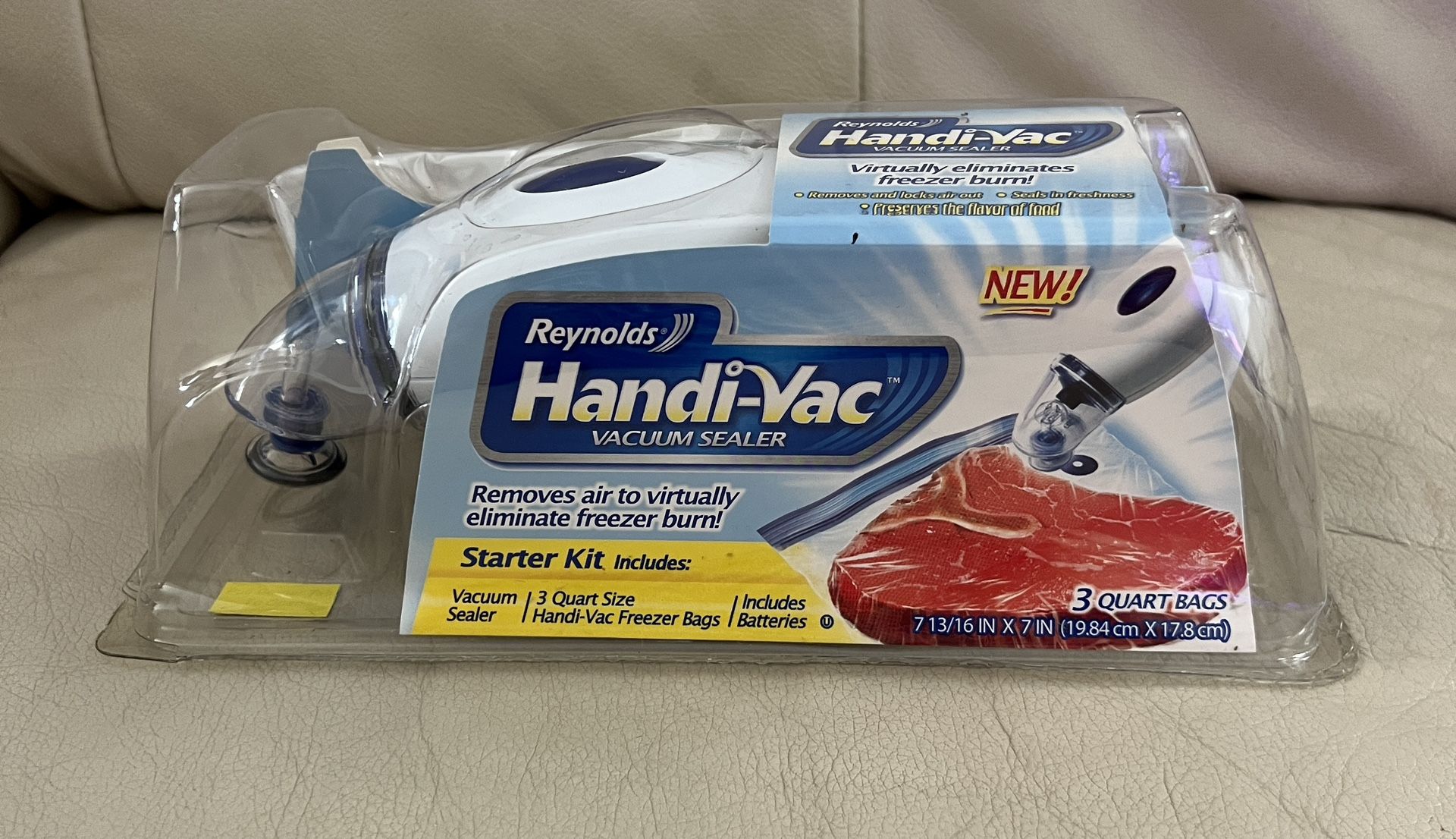 Reynolds Handi-vac Vacuum Storage System
