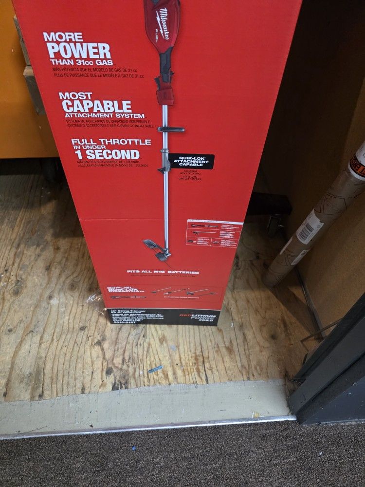 Milwaukee M18 Fuel String Trimmer W Quik Lok Tool Only