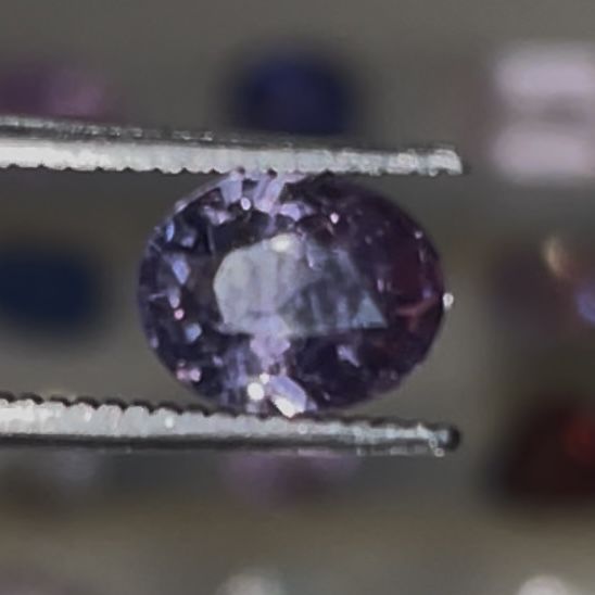 1.15Ct Natural Unheated Purple Sri Lankan Sapphire