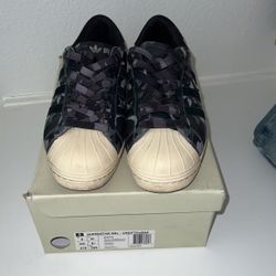 Adidas Superstar 80s Undefeated Bape Black Camo 