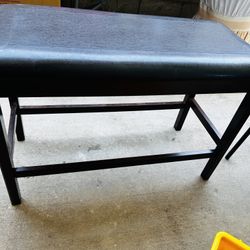 Wooden  Bench Chair 3’ wide x 2’ tall