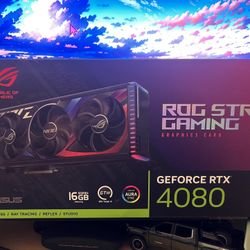 ROG STRIX 4080  RTX GE FORCE