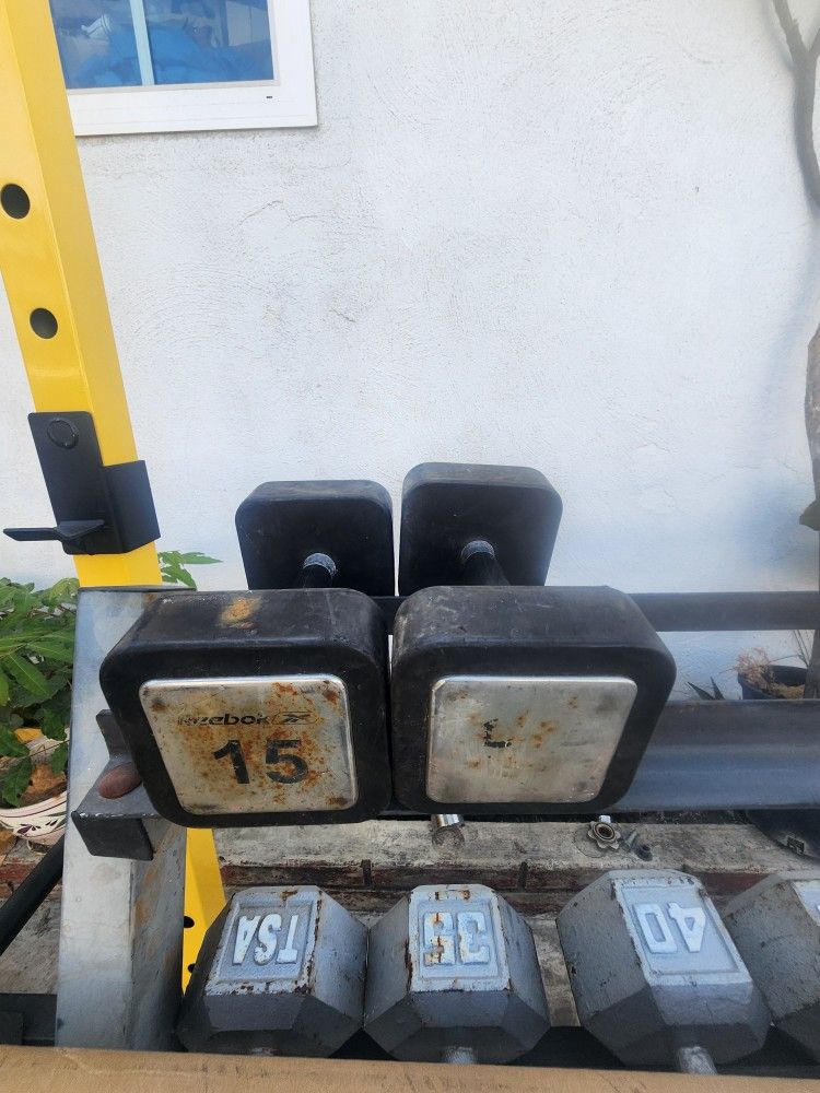 15 Pound Dumbbells