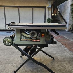 Craftsman 10" portable table saw