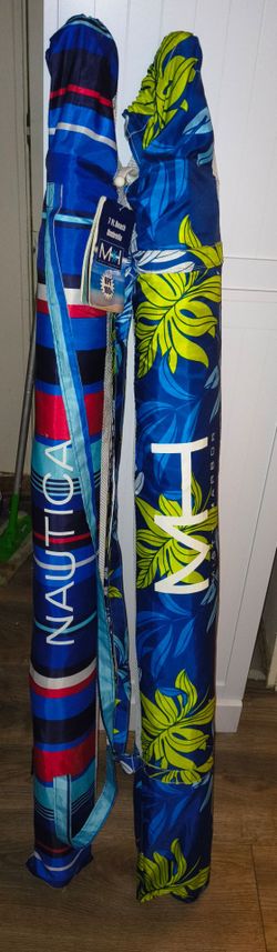 Nautica and Mist Harbor 7ft Beach Umbrellas
